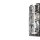 Wandlampe Kristall Glas Chrom Esszimmer E27 B:14,6 cm