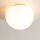 Runde Deckenlampe Glas Gold Ø31,5 cm E27 blendarm