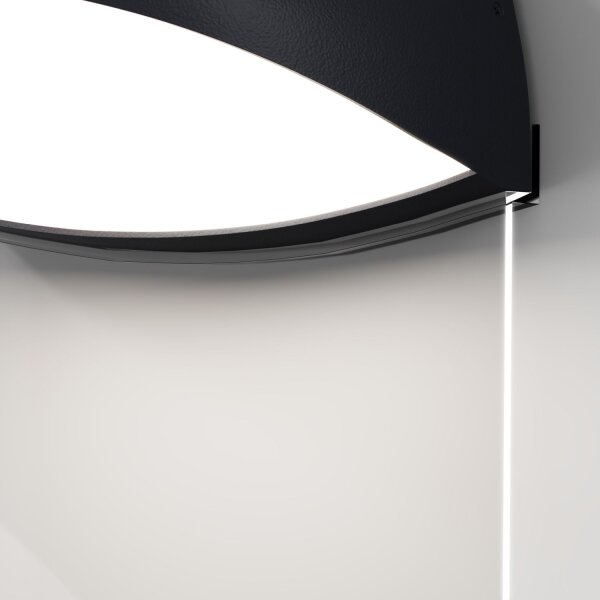 LED Hausnummernleuchte Aluminium IP65 H:18,4 cm 3000 K