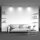 Runde Deckenlampe Aluminium Ø8,5 cm GX53 in Schwarz