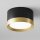 Runde Deckenlampe Aluminium Ø8,5 cm GX53 Schwarz Gold