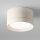 Runde Deckenlampe Aluminium L:8,5 cm GX53 in Weiß