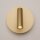 LED Wandleuchte Aluminium Schalter in Gold Ø14 cm 9 W
