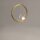 LED Pendelleuchte Glas Metall in Messing L:32 cm 3000 K