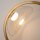 LED Wandleuchte Glas Metall in Messing H:35 cm 3000 K
