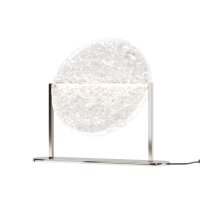 LED Tischlampe dimmbar Glas 31 cm 7 W 3000 K schwenkbar