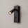 LED Wandspot Schwarz flexibel Schalter 6 cm 3000 K USB