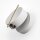 LED Wandlampe flexibel H:14 cm 3000 K in Messing Weiß