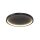 LED Deckenlampe Stein Metall Schwarz Ø59,5 cm 450 lm