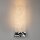 LED Wandlampe Edelstahl Glas in Chrom B:11 cm 3000 K
