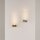 LED Wandlampe Edelstahl Glas in Chrom B:11 cm 3000 K
