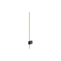 LED Wandlampe indirekt Aluminium Schwarz 3000 K 500 lm