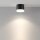 Runde Deckenlampe Schwarz Ø8,2 cm GX53 Aufputz blendarm