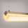 LED Pendelleuchte in Messing Stein Metall 100 cm 3000 K