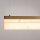 LED Pendelleuchte in Messing Stein Metall 100 cm 3000 K