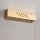 LED Pendelleuchte in Messing Stein Metall 100 cm 3000 K