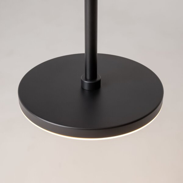 LED Hängelampe Metall Schwarz Ø18,5 cm 3000 K blendarm