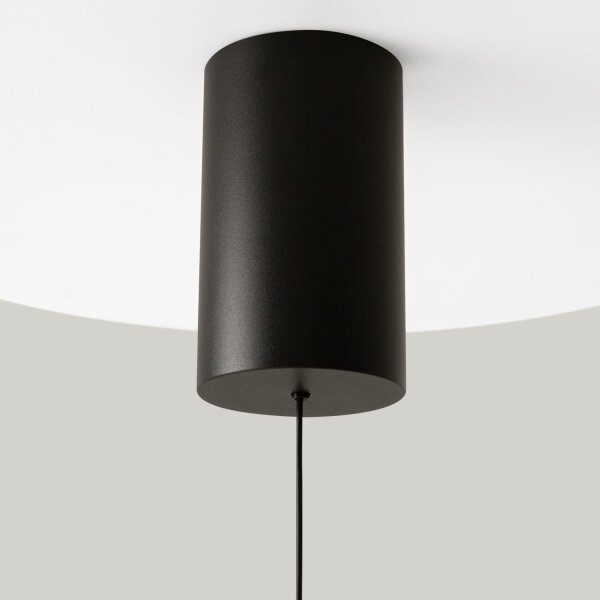 LED Hängelampe Metall Schwarz Ø18,5 cm 3000 K blendarm
