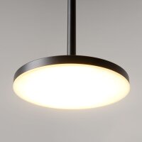 LED Hängelampe Metall Schwarz Ø18,5 cm 3000 K...