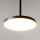 LED Hängelampe Metall Schwarz Ø18,5 cm 3000 K blendarm