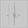 LED Wandleuchte indirekt Metall in Messing H:63 cm 7 W