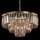 Hängelampe Kristallglas in Gold Bernstein E14 Ø50 cm