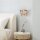 Wandlampe Kristallglas in Gold Bernstein E14 H:24,5 cm