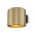 Wandleuchte Up Down Aluminium in Gold matt G9 H:8,8 cm