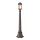 Wegeleuchte Aluminium Braun IP44 105 cm E27 Laterne