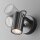Wandstrahler Aluminium IP65 T:9,5 cm GU10 verstellbar