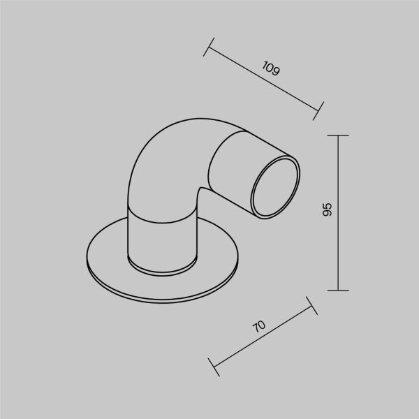 LED Wegeleuchte Edelstahl Graphit IP65 9,5 cm 3000 K