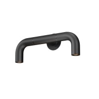 LED Wandlampe Edelstahl IP65 T:7 cm 3000 K 2-flammig