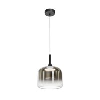 LED Hängelampe dimmbar Rauchglas Ø26 cm 3000...