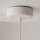 LED Hängelampe dimmbar Glas Weiß Ø26 cm 3000 K 12 W