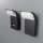 LED Außenlampe Sensor Aluminium Graphit IP65 7 W 3000 K