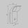 LED Außenlampe Sensor Aluminium Graphit IP65 7 W 3000 K
