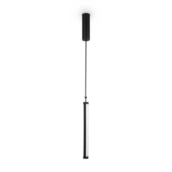 LED Pendelleuchte Aluminium Schwarz 88,6 cm 4000 K 17 W