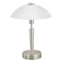 Lampe de table nickel mat &Oslash;26cm