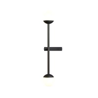LED Wandlampe dimmbar Glas H:48 cm 13 W 3000 K blendarm