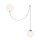 LED Pendelleuchte Spider Glas B:20 cm 3000 K flexibel