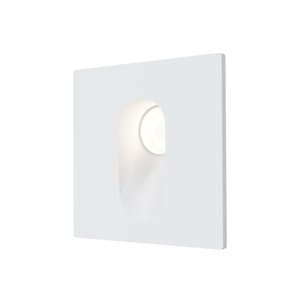 LED Einbauleuchte Weiß Aluminium IP54 B:7 cm 4000 K 3 W