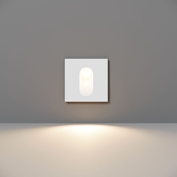 LED Einbauleuchte Weiß Aluminium IP54 B:7 cm 4000 K 3 W