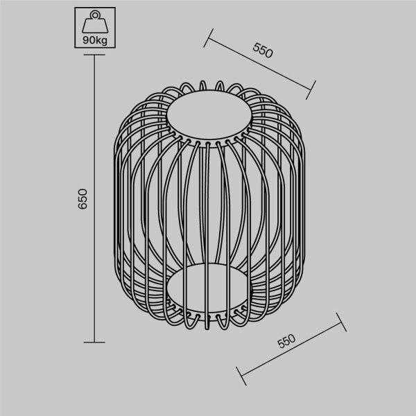 LED Wegeleuchte Edelstahl Graphit IP65 65 cm 3000 K