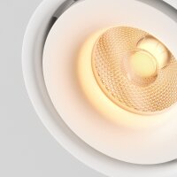 LED Deckenspot schwenkbar Metall Weiß L:10 cm 3000 K
