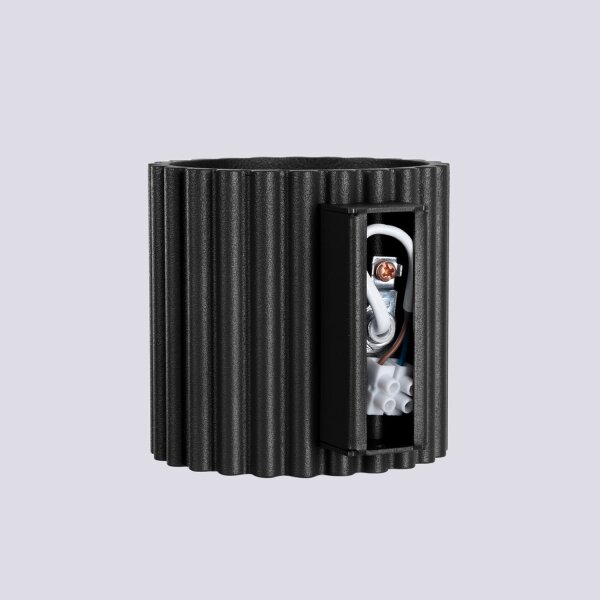 Up Down Wandleuchte Schwarz G9 10 cm Aluminium indirekt