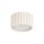 Runde Deckenleuchte GX53 Beige Ø10 cm Aluminium flach