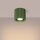 Deckenlampe Spot GU10 Olivgrün Ø10 cm rund Aluminium