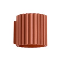 Wandleuchte Aluminium in Ocker G9 T:12 cm indirekt