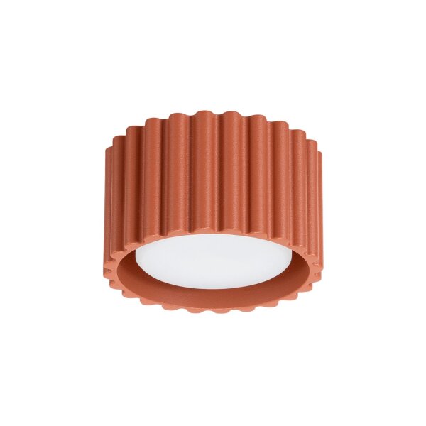 Deckenleuchte Aluminium GX53 Ø10 cm rund Modern Ocker