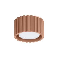 Deckenleuchte Mokka Aluminium GX53 Ø10 cm rund Modern